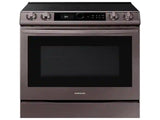 6.3 cu ft. Smart Slide-in Electric Range with Smart Dial & Air Fry in Tuscan Stainless Steel