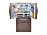 22 cu. ft. Food Showcase Counter Depth 4-Door French Door Refrigerator in Tuscan Stainless Steel