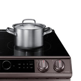 6.3 cu ft. Smart Slide-in Electric Range with Smart Dial & Air Fry in Tuscan Stainless Steel