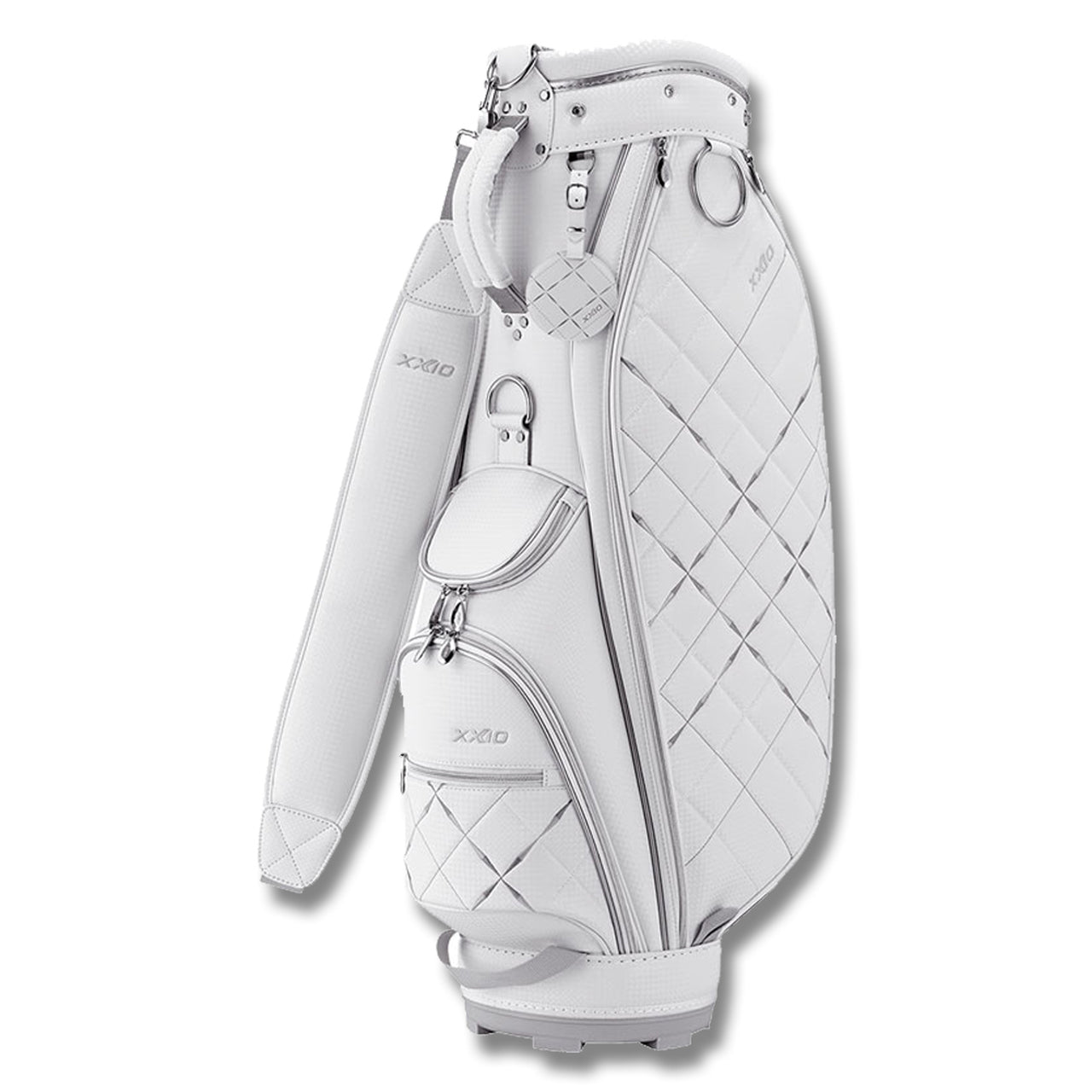 XXIO Lady Stand Golf Bag - 12123670 - White/Navy/Pink